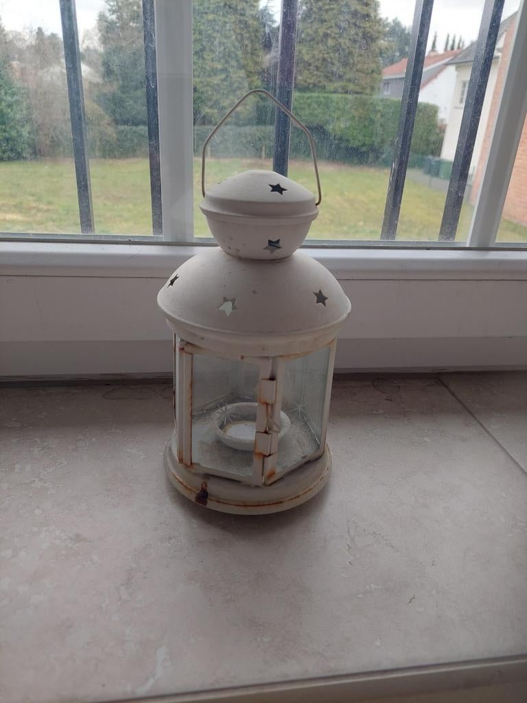 IKEA Rotera Petite lanterne bougeoir à suspendre A nettoyer, Enlèvement ou Envoi, Comme neuf, Bougie