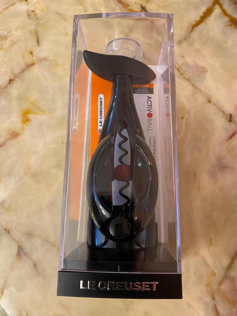Tire bouchon vin, Le Creuset. automatique, electrique Neuf, Antiquités & Art, Enlèvement