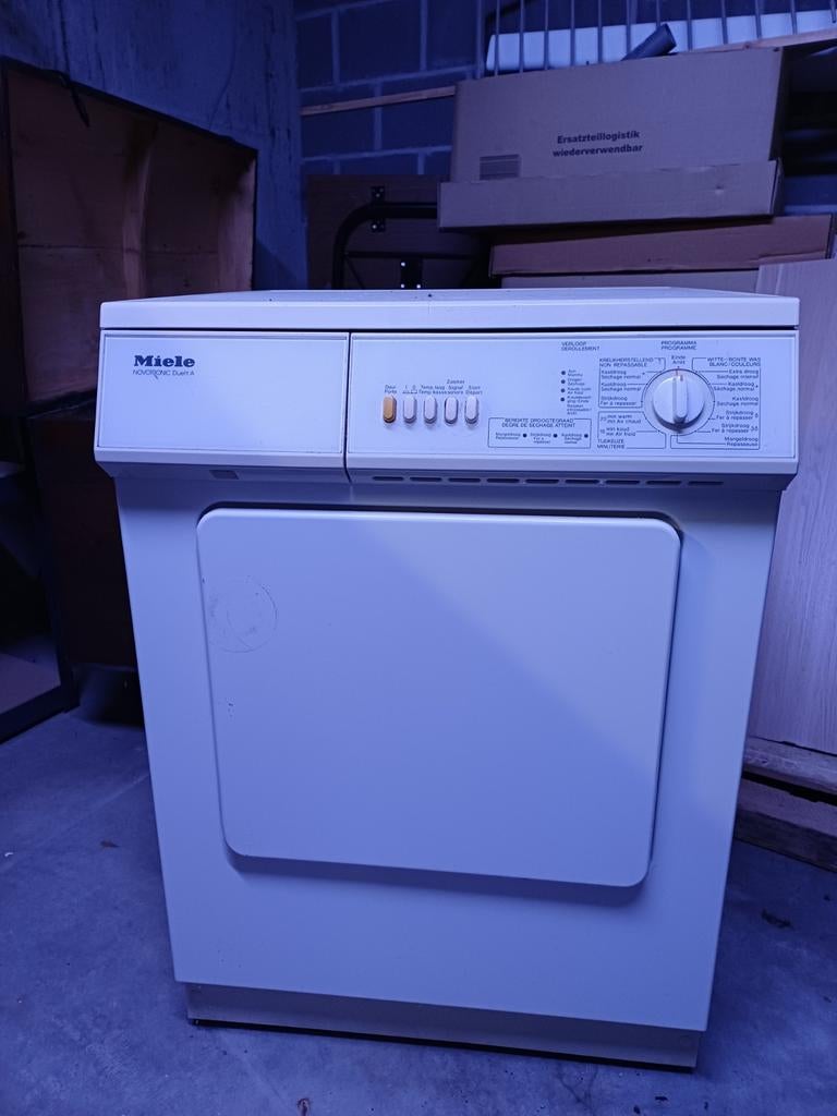 Miele droogkast, Ophalen