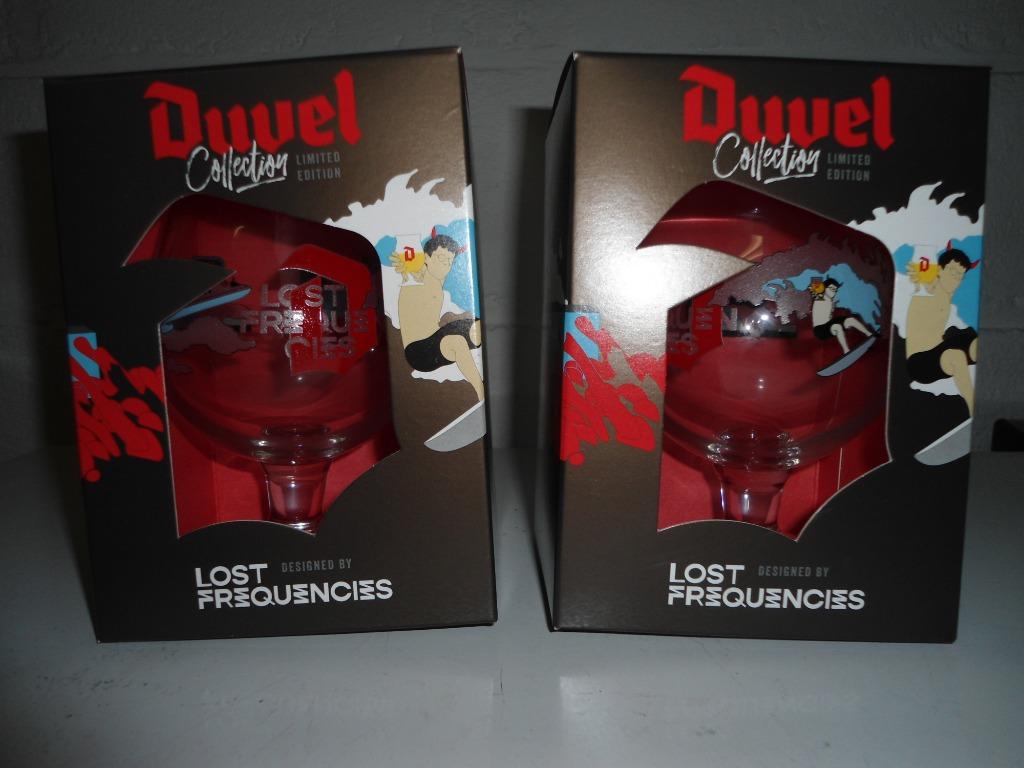 Splinternieuw duvel collector glas, lost frequencies in doos, Verzamelen, Ophalen of Verzenden, Nieuw, Glas of Glazen, Duvel