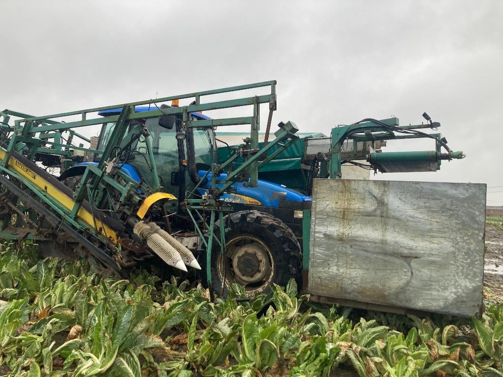 récolteuse industrielle de poireaux, Enlèvement, Légume de pleine terre, Moissonneuse