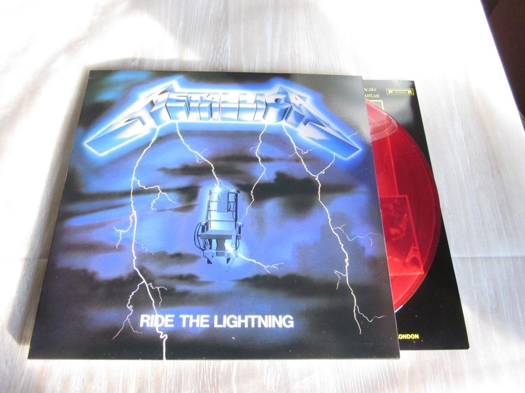 METALLICA - Ride The Lightning (vinyle couleur), CD & DVD, Vinyles | Hardrock & Metal, Enlèvement ou Envoi, Comme neuf