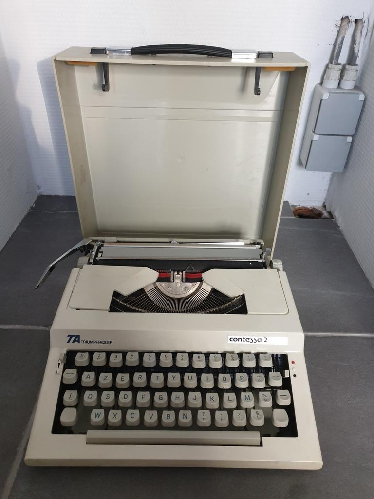 Vitage typmachiene wit, Diversen, Typemachines, Ophalen of Verzenden