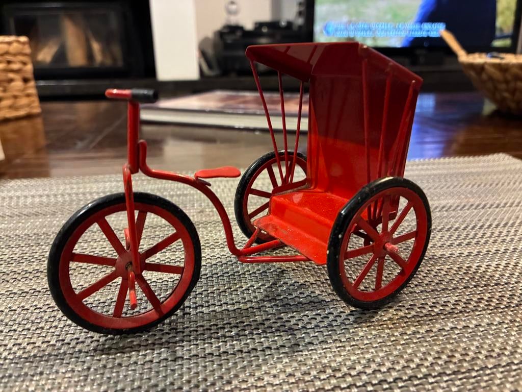 vélo tuk tuk pousse pousse (rickshaw) en métal,, Enlèvement, Utilisé, Autres types