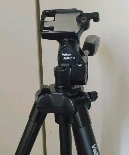 Velbon Ultra Maxi L, Enlèvement ou Envoi, Utilisé, 150 à 175 cm, Trépied