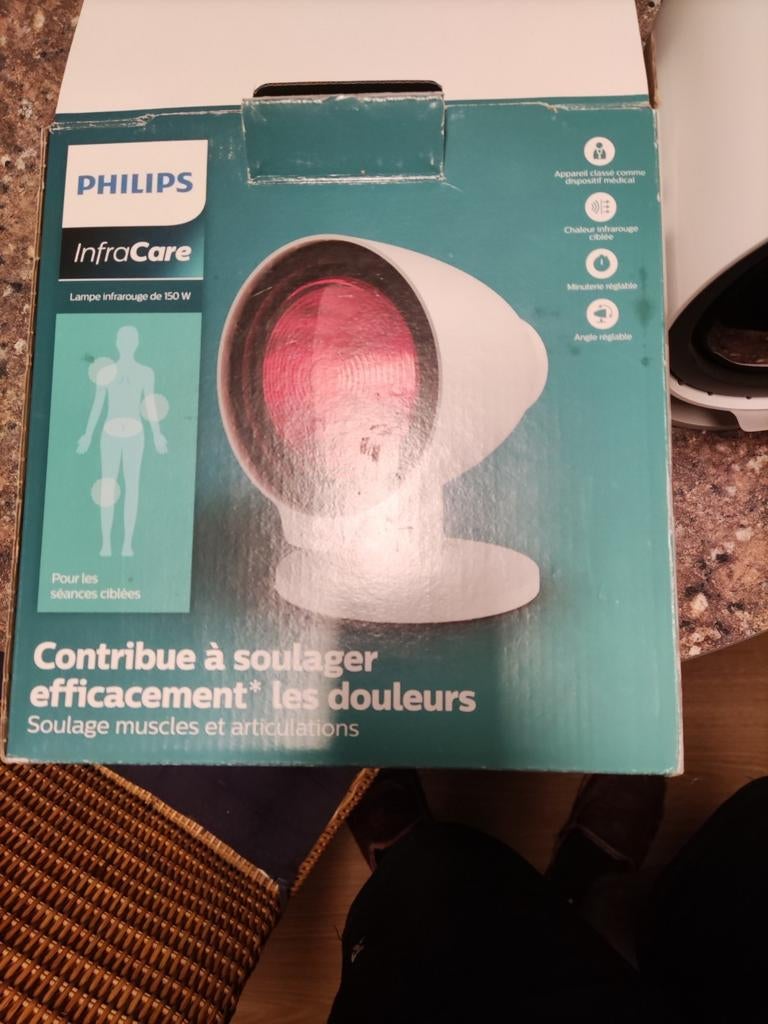 Infraroodlamp, Ophalen, Zo goed als nieuw