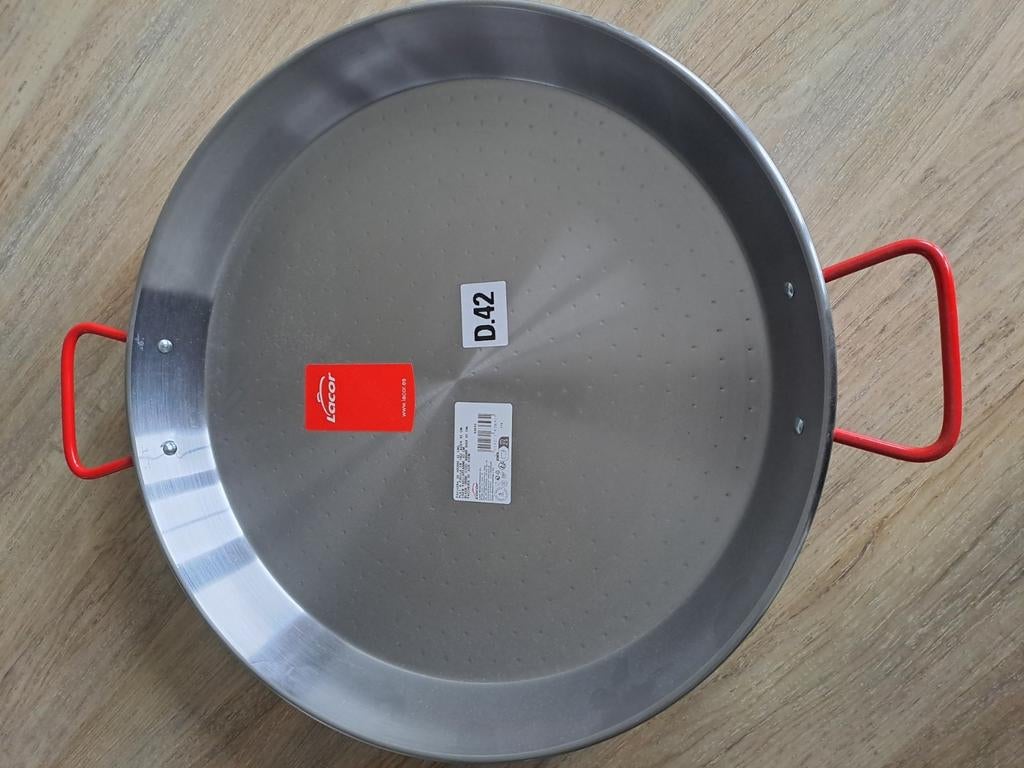 Poêle à paella Lacor, Maison & Meubles, Neuf, Enlèvement ou Envoi, Plaque céramique, Autres types