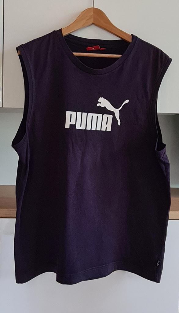 Oldschool, donkerblauw shirt 'Puma' (maat: XXL), Kleding | Heren, T-shirts, Puma, Blauw, Overige maten, Ophalen of Verzenden