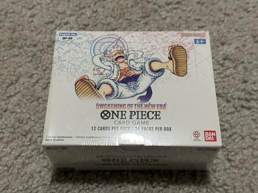 One piece - OP05 Booster box sealed - English, Ophalen of Verzenden, Nieuw, Boosterbox