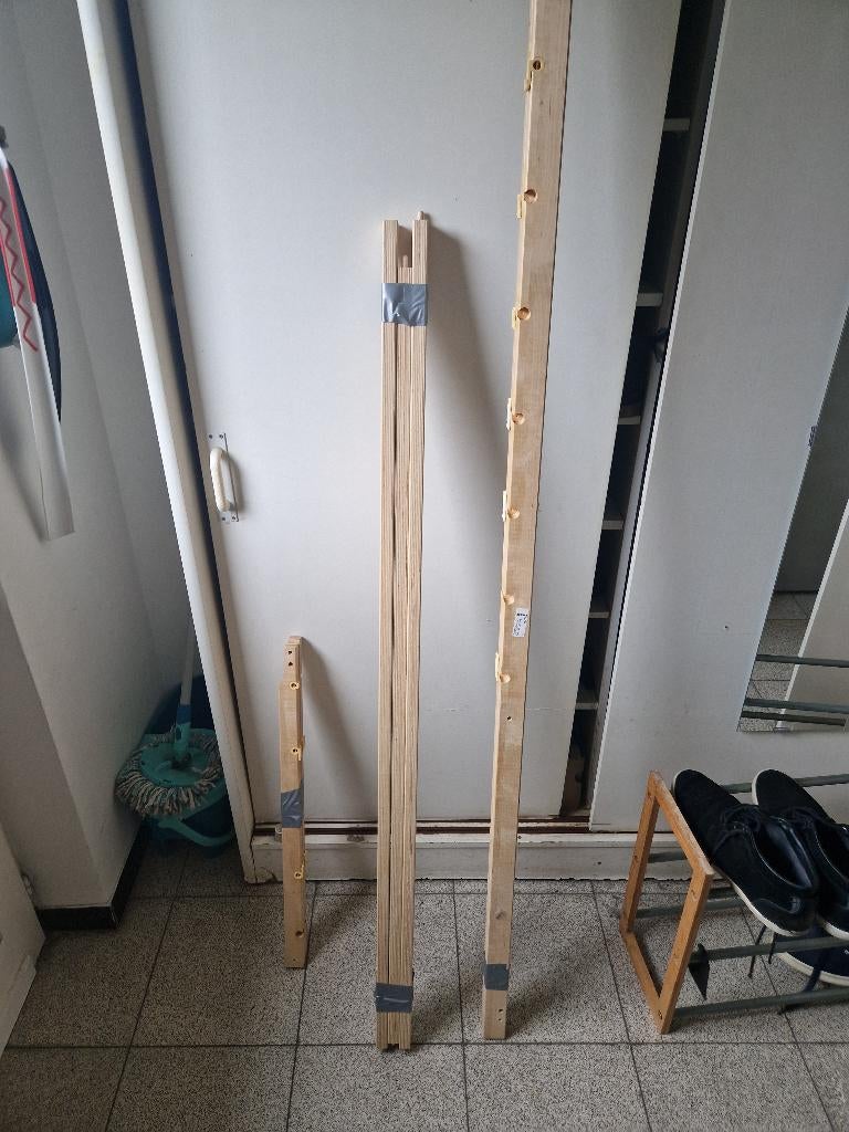 sommier en lattes, Maison & Meubles, 140 cm, Enlèvement, Utilisé, Sommier