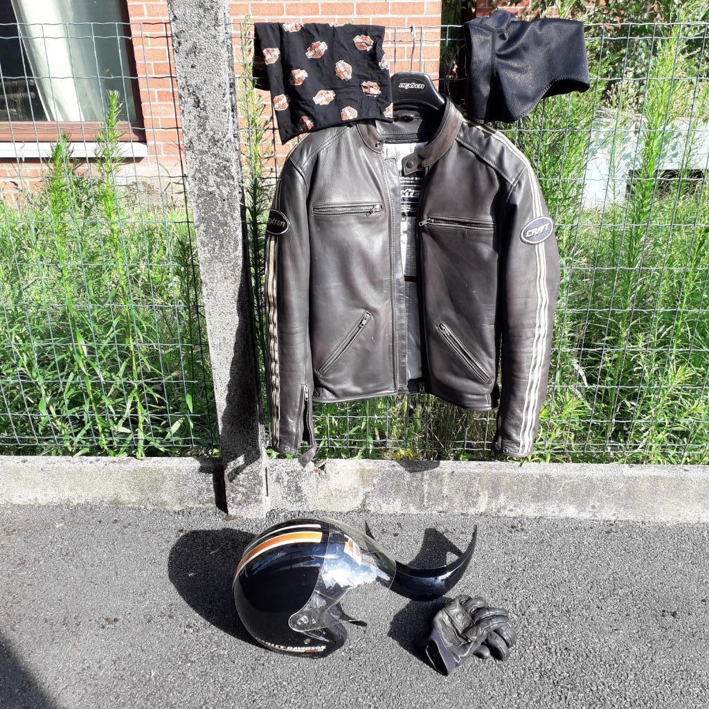 casque harley Davidson et équipements motos à vendre, Motos, Autres marques, M, Seconde main, Casque jet