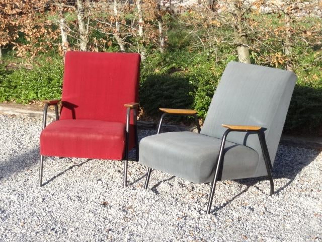 2 fauteuils RIO de Pierre Guariche, Maison & Meubles, Fauteuils, Enlèvement, Tissus