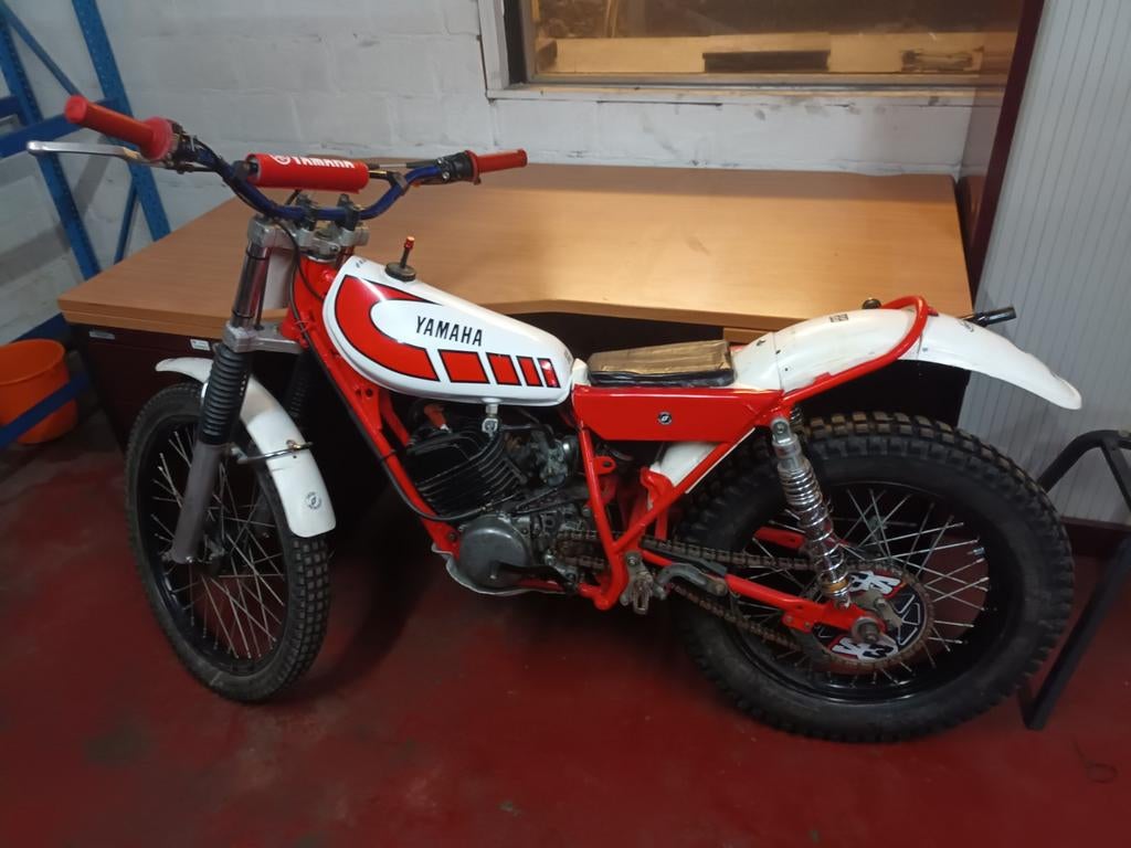 Yamaha trial 125cc '70,s draaid, rijd, in goede staat., Motos, Particulier