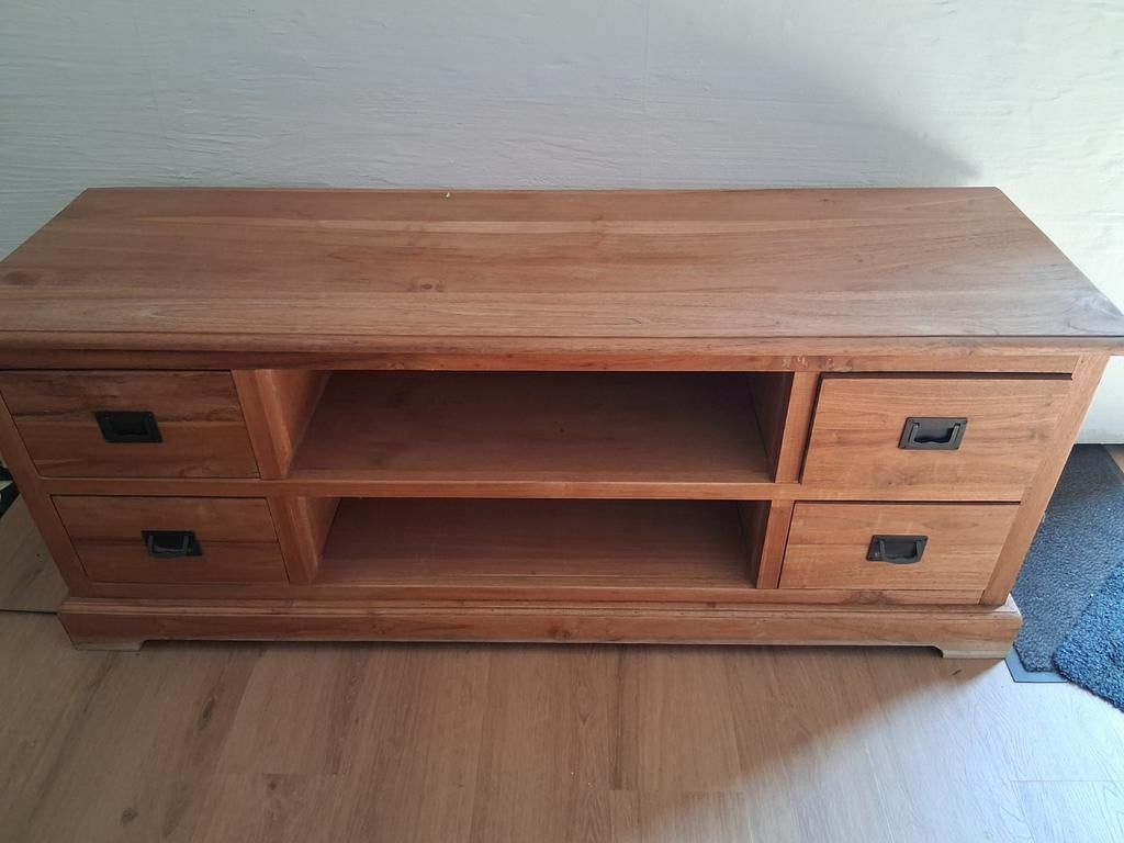 Teak tvkast, Huis en Inrichting, Ophalen