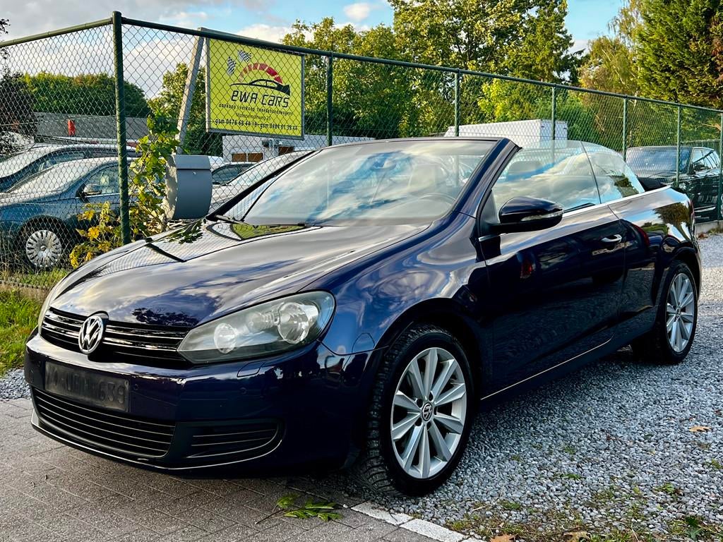 Volkswagen Golf Cabriolet 1.2 Benzine bj 2012, Autos, Volkswagen, Euro 5, Achat, 105 ch, Capteur de stationnement