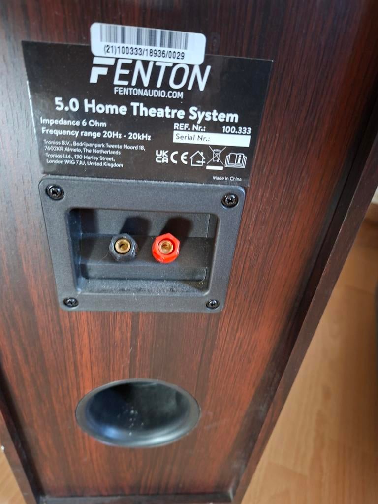 Muziek boxen  merk fenton, Audio, Tv en Foto, Luidsprekerboxen, Ophalen