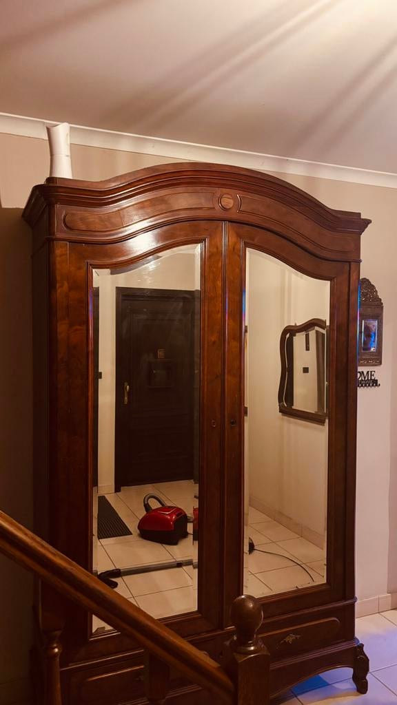 Halkast/kleerkast, Antiek en Kunst, Antiek | Meubels | Kasten, Ophalen