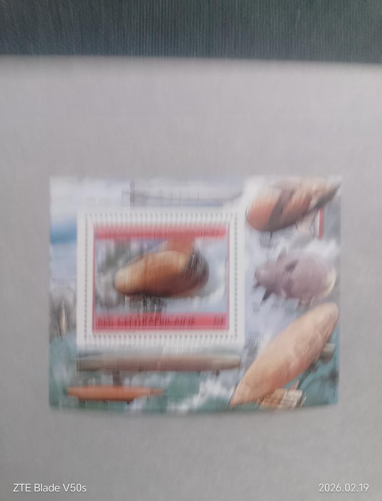 Zeppelin Ballon History postzegels, Ophalen of Verzenden