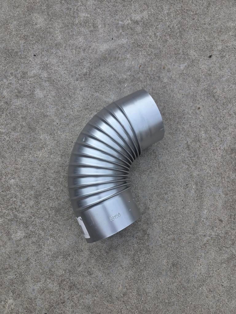 Ventilatie bocht Ø150 mm gegalvaniseerd – 90 buis, Overige materialen, Bochten, Nieuw, Ophalen of Verzenden