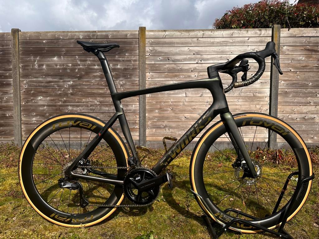 Sworks Tarmac sl7 incl powermeter, Fietsen en Brommers, Carbon, Heren, Zo goed als nieuw, 61 tot 65 cm