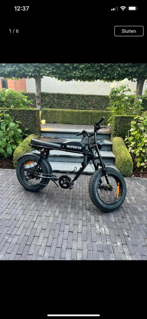 Super 73 S-2, Vélos & Vélomoteurs, Vélos électriques, Enlèvement, Comme neuf