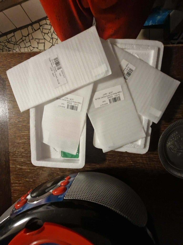 Lot de 4 verre d'écran neuf pour Cippo Reno 12 F FS, Enlèvement, Neuf, Protection, Autres marques