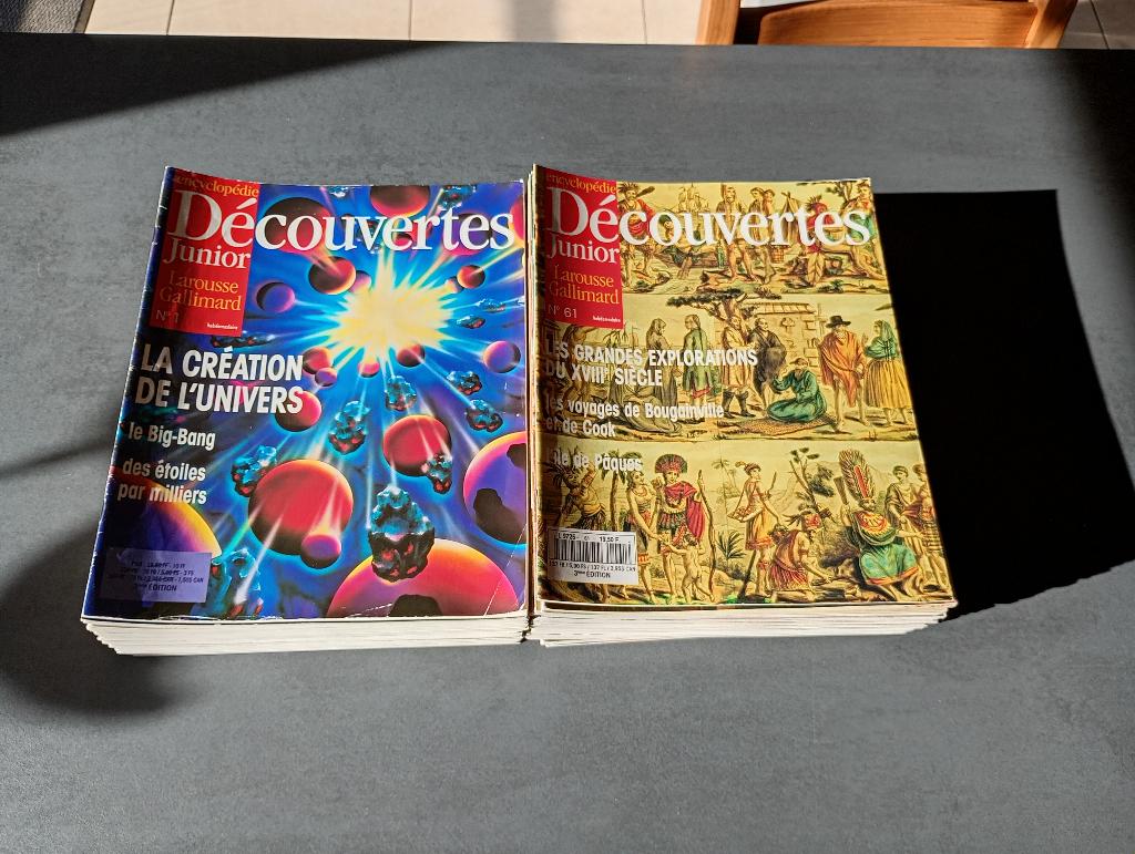 Encyclopédie "Découverte Junior" + 2 posters géant, Livres, Enlèvement, Utilisé, Général, Série complète
