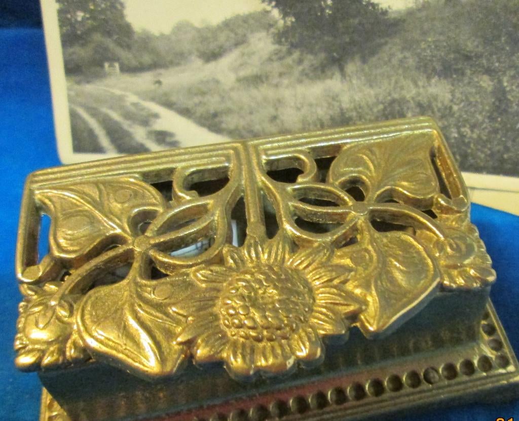 Boîte à timbres en cuivre, Antiquités & Art, Enlèvement ou Envoi, Cuivre