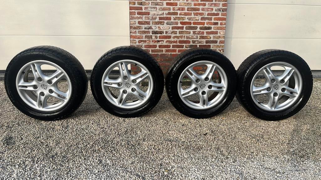 Porsche boxster velgen, Ophalen, 16 inch, Banden en Velgen, Personenwagen