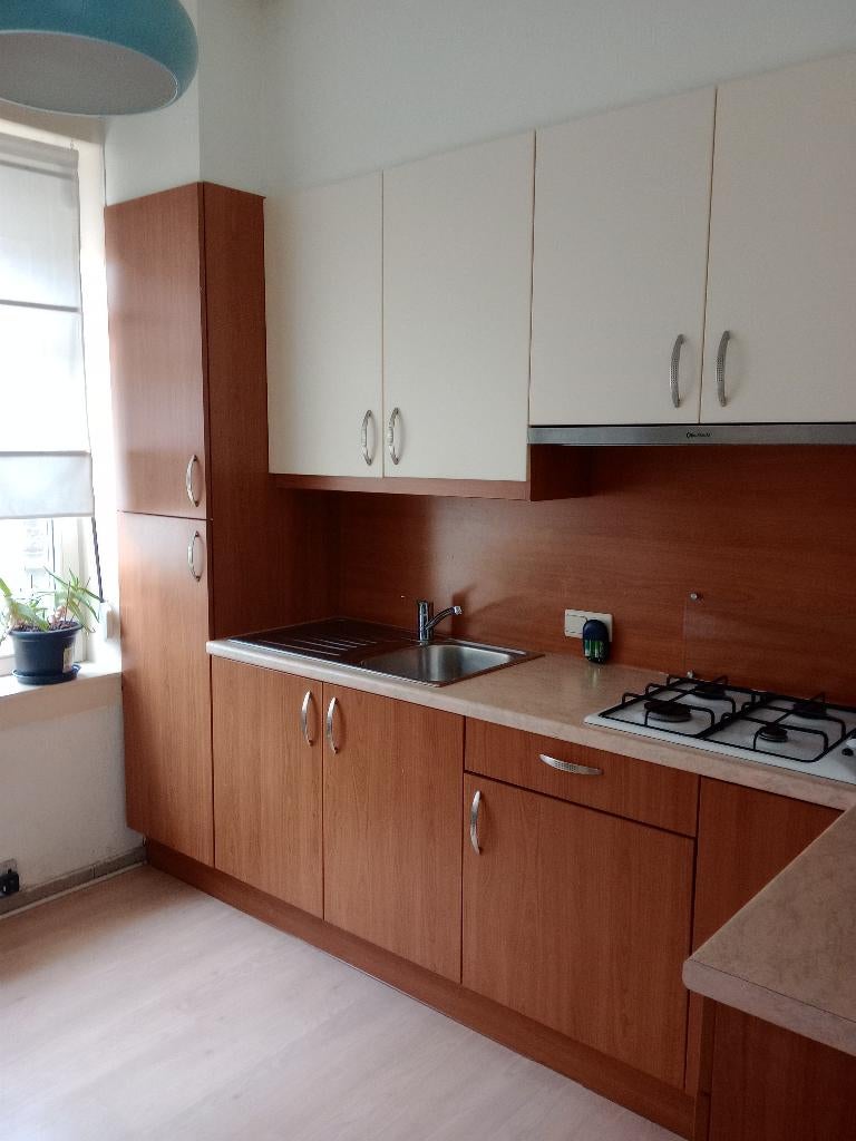 Keuken, Huis en Inrichting, Keuken | Complete keukens, Ophalen, Gebruikt, Bruin, Hoekkeuken