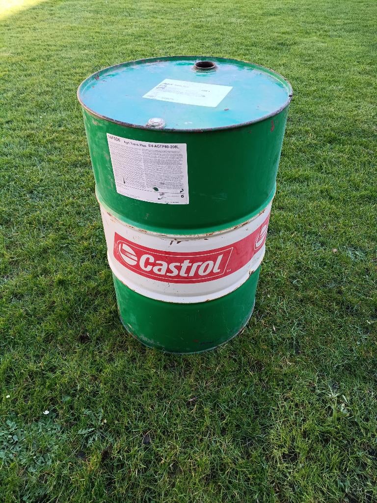 bidon 200l castol vide, Collections, Enlèvement, Utilisé, Autres types