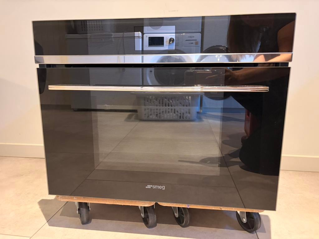 Smeg kleine combi inbouw oven, Elektronische apparatuur, Nieuw, Oven met grill, Inbouw, 45 tot 60 cm