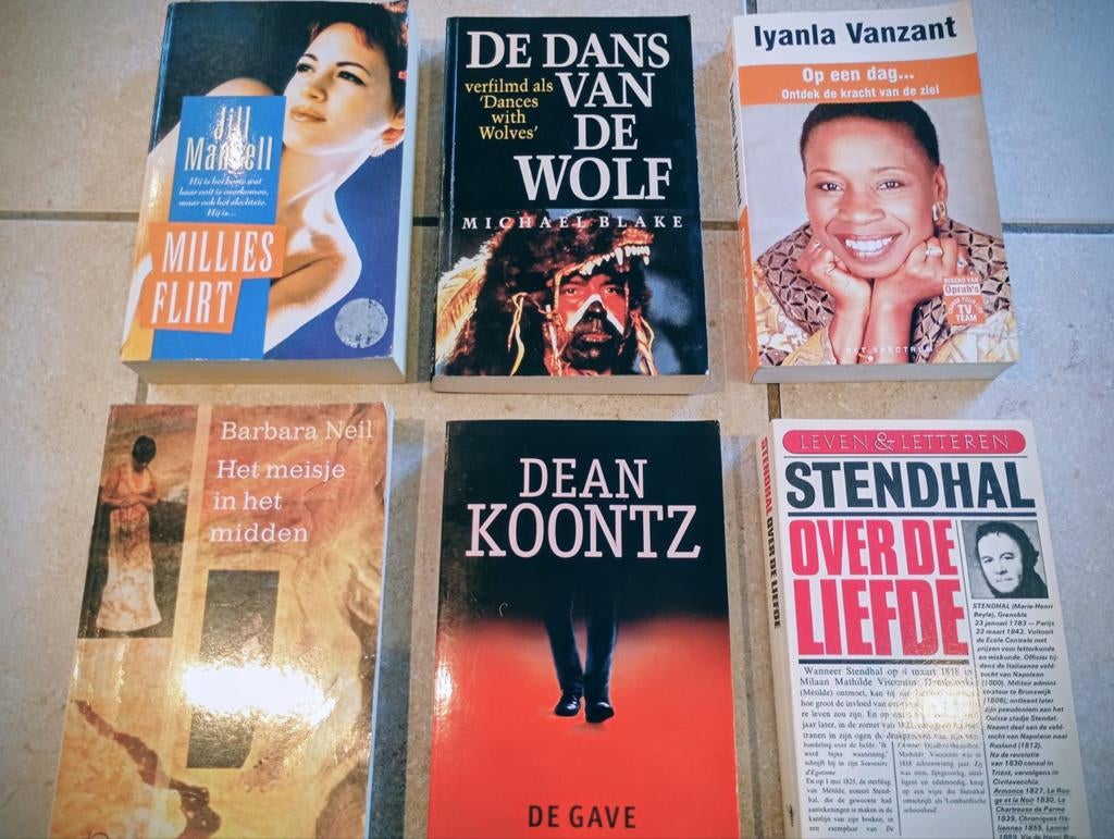 Nieuw binnengekomen in mijn Ruil Bib te Molenstede Diest, Ophalen