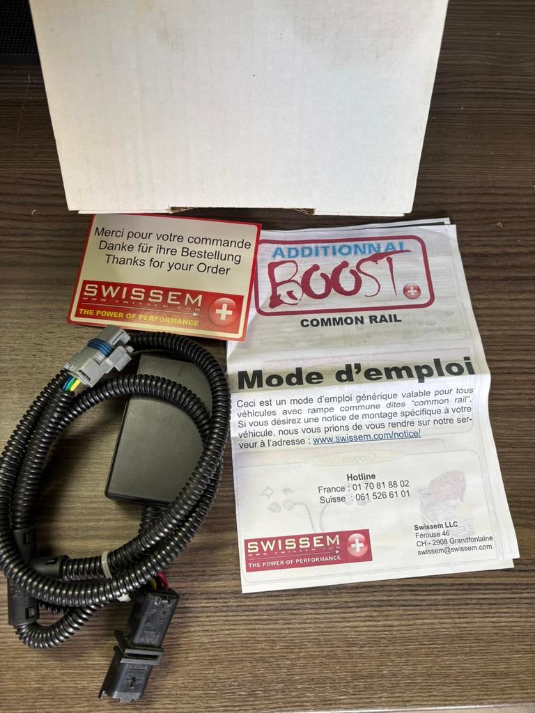 Boîtier additionnel diesel, Enlèvement