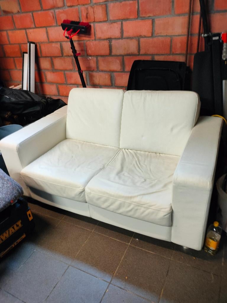 zetel, Ophalen, Gebruikt, 150 tot 200 cm, Tweepersoons