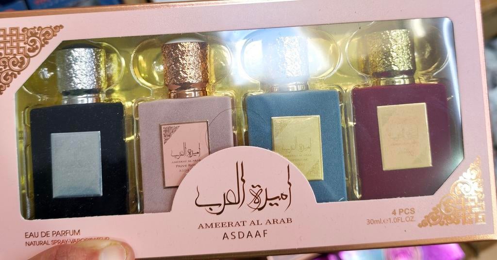 Parfum collection asdaaf, Enlèvement