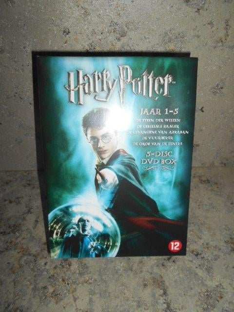 Coffret DVD - Harry Potter - 5 DVD., CD & DVD, Enlèvement ou Envoi, Comme neuf