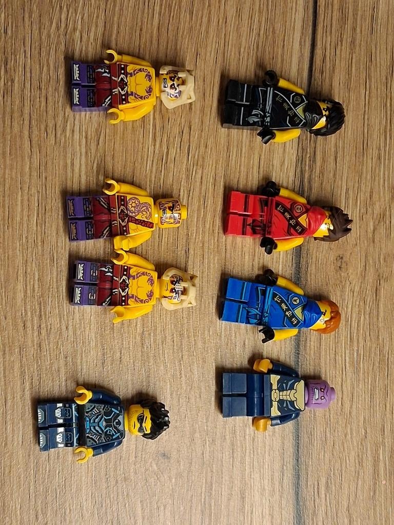 Lego : 6 Ninjago figuren + 2 andere, Kinderen en Baby's, Speelgoed | Duplo en Lego, Verzenden, Lego, Ninjago