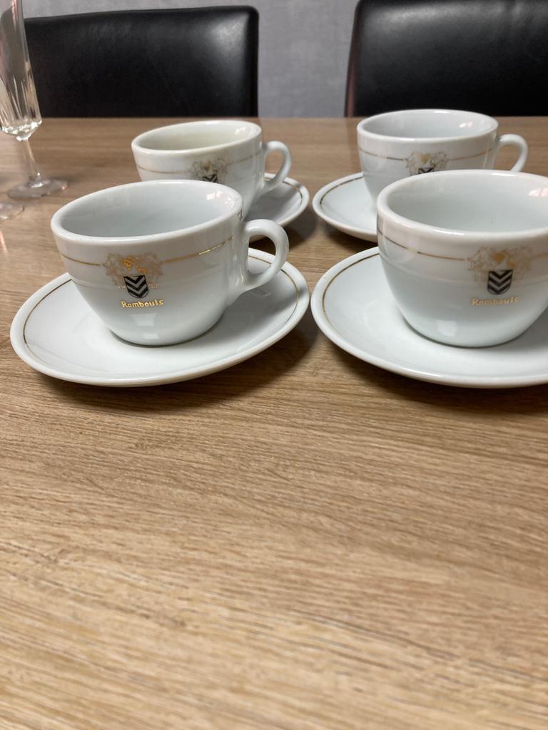 Rombouts tassen/ondertassen, Huis en Inrichting, Keuken | Servies, Ophalen, Gebruikt, Overige stijlen, Kop(pen) en/of Schotel(s)