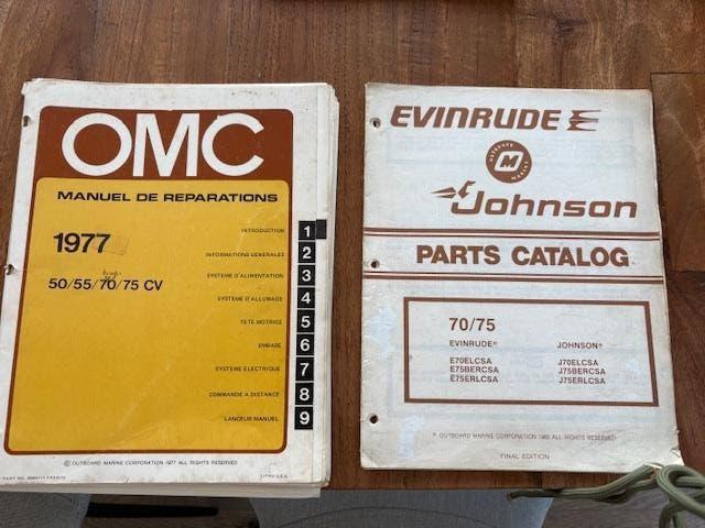 Boek evenride Jhonson 1977, Watersport en Boten, Overige Watersport en Boten, Ophalen of Verzenden, Gebruikt