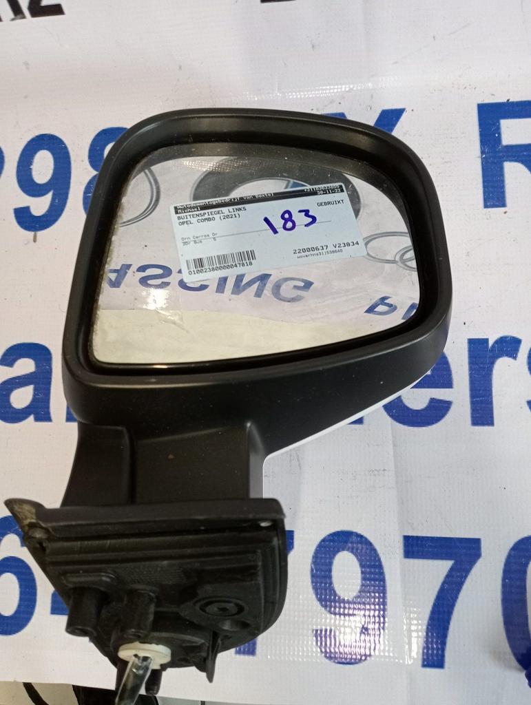Opel Combo Buitenspiegel links 2021, Auto-onderdelen, Spiegels, Opel, Gebruikt, Ophalen of Verzenden