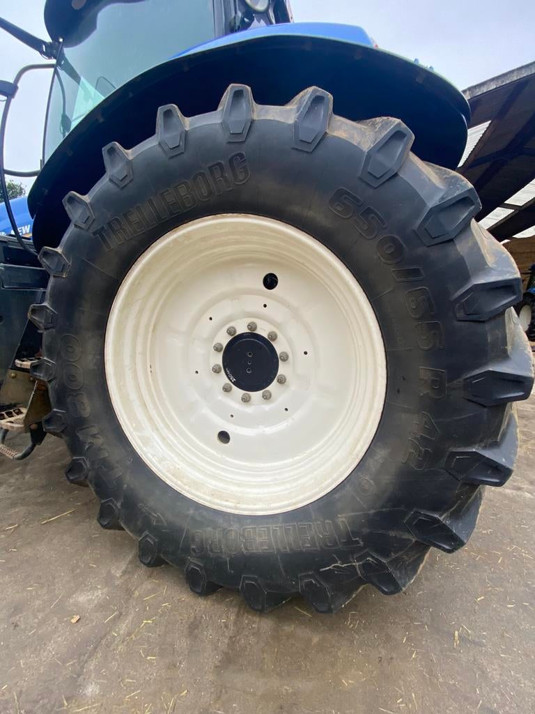 Tractorbanden Trelleborg TM800, Ophalen