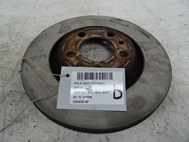 REMSCHIJF VOOR Volkswagen Golf IV Variant (1J5), Auto-onderdelen, Remmen en Aandrijving, Volkswagen, Gebruikt