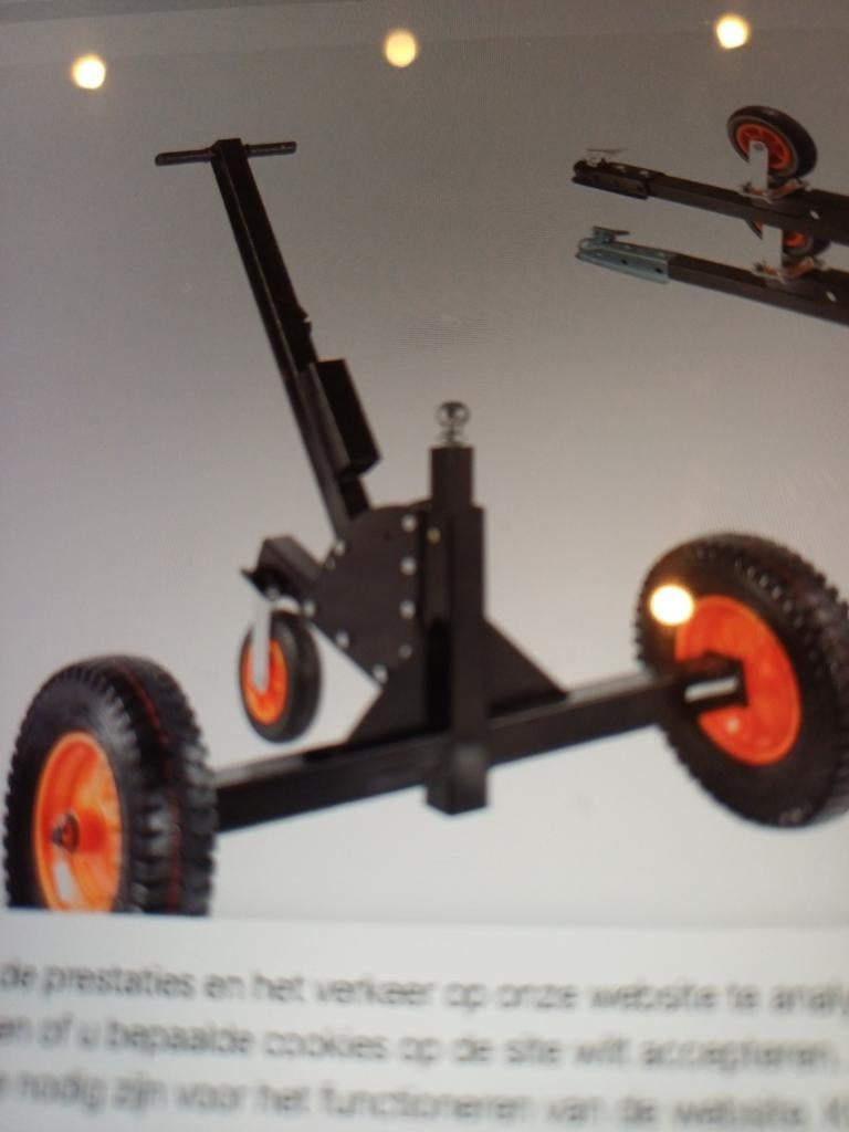 Caravan moever zeer handig, Enlèvement