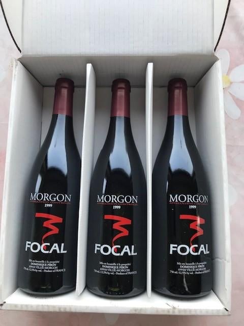 Focal wijn – Morgon 1999, Autos : Divers, Haut-parleurs voiture, Neuf, Enlèvement ou Envoi