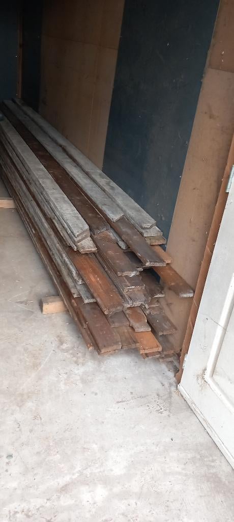 Recup, steigerplanken te koop, Bricolage & Construction, Bois & Planches, Planche, Utilisé, Pin, 300 cm ou plus