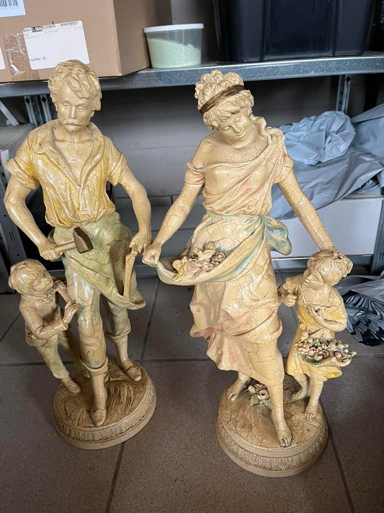 Beelden replica Auguste Moreau, Antiquités & Art, Art | Sculptures & Bois, Enlèvement