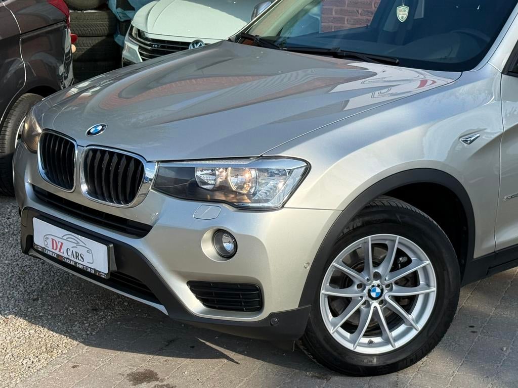 BMW X3 S-DRIVE18D 2.0D 136PK | NAVI | LEDER | AUTOMAAT |, Auto's, Achterwielaandrijving, USB, Beige, Leder