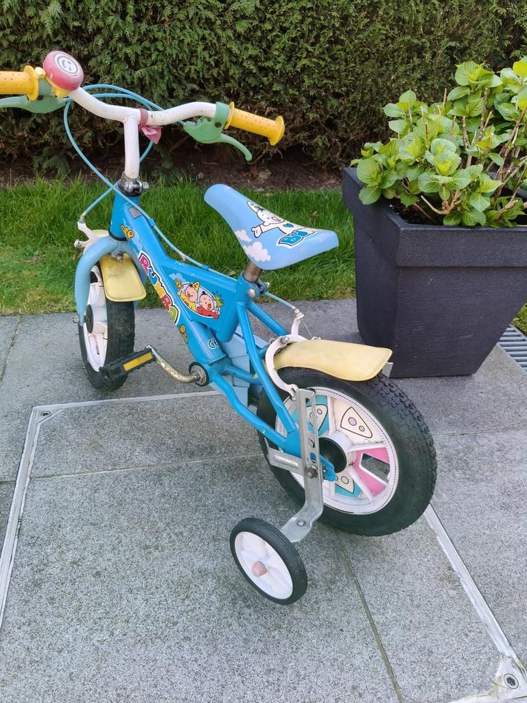 kinderfiets, Ophalen, Gebruikt