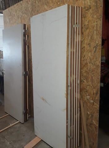 Feuille de porte coupe feu, Enlèvement